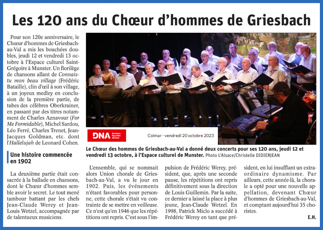 dna du 20 octobre 2023